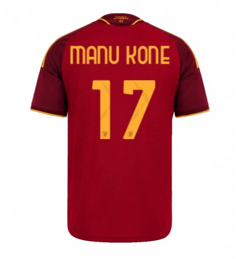 AS Roma Manu Kone #17 Kotipaita 2026-27 Lyhythihainen AS Roma Manu Kone #17 Kotipaita 2026-27 Lyhythihainen